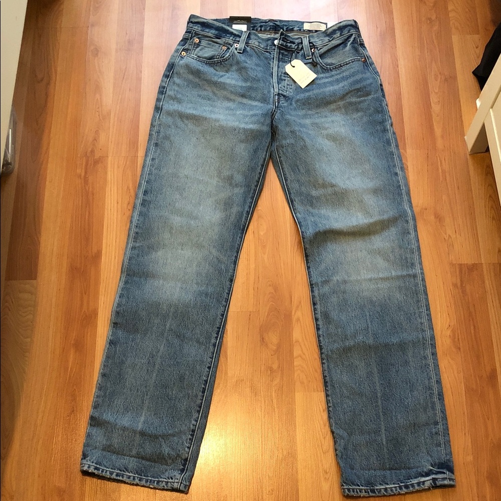 Levi's 90s Selvedge Women's Straight Leg Blue Jeans
